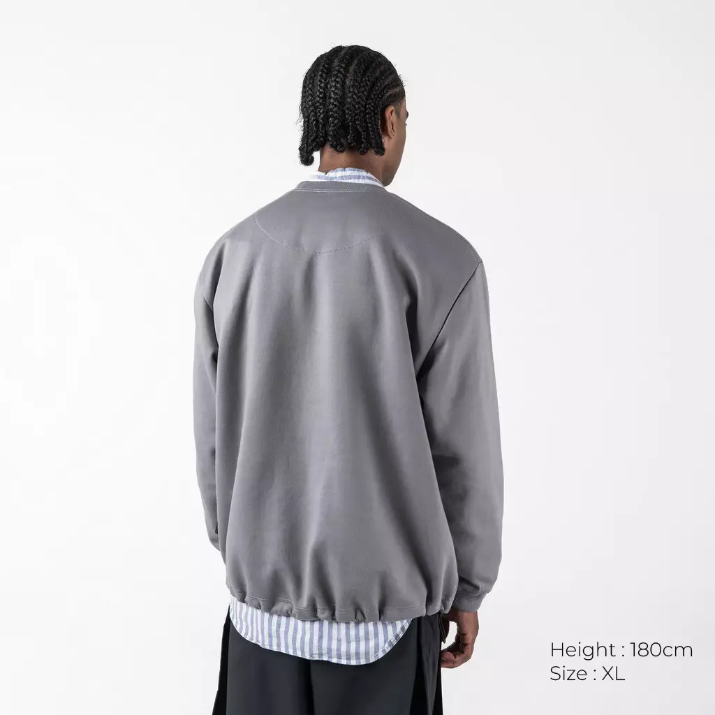 Crewneck Sweater Grey - Grey