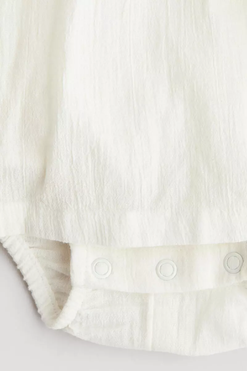 Cotton bodysuit dress