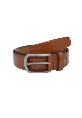 Oxhide brown Formal Leather Mens Belt - Business Belt Brown - Gallan 84EFCACA820465GS_1