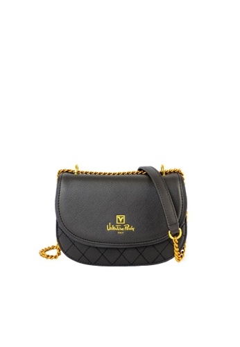 Valentino Rudy Valentino Rudy Italy Ladies Quilted Flap-over Chain Sling Bag | ZALORA Malaysia