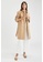 DeFacto beige Regular Fit Cotton Trenchcoat BB371AA0DDA624GS_3