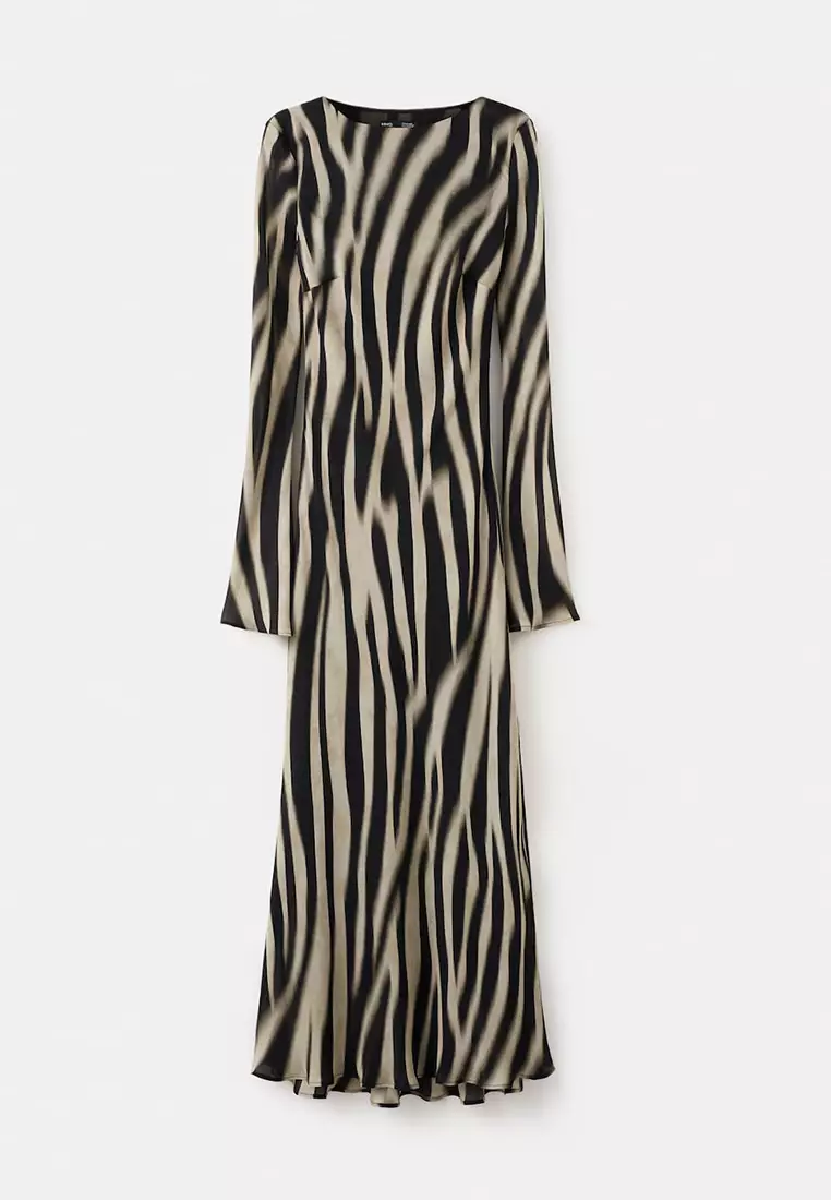 A-Line Animal-Print Dress