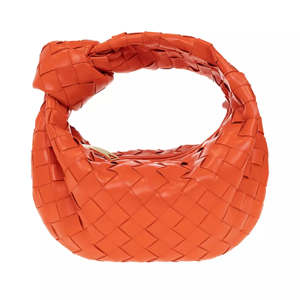 Jual BOTTEGA VENETA Jodie Mini Handbag Light Orange Ghw Original
