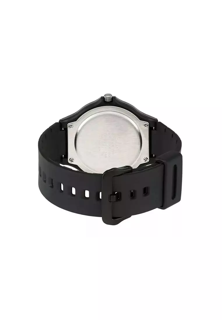 Men Analog Watch MW-240-1BV Black Resin Strap