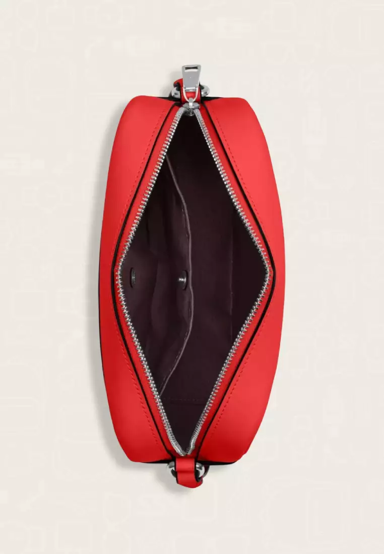 Coach Jamie Camera Bag In Signature Canvas Miami Red