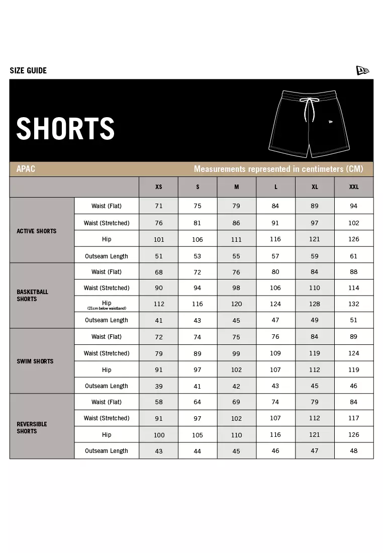 NE Vacation Club Black Shorts