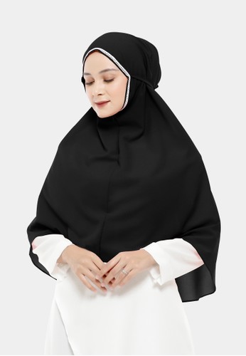 Jual Zelena Bergo Renda Tali Shalma Black Original Zalora Indonesia Bergo tanpa pet polos kerudung sifon mdl syari kerudung sifon syar\i menjual koleksi syari bahan ciffon panrik jilbab bergo bolak balik polos pola jilbab bergo. bergo renda tali shalma black