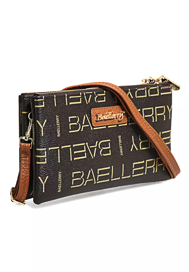 Tas Selempang Wanita Handphone Sling Bag Model Panjang Material Leather ORIGINAL