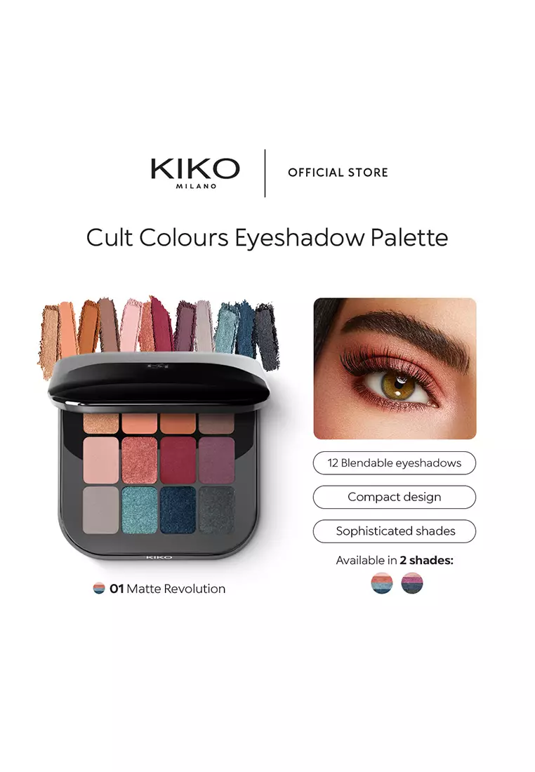 Buy Kiko Milano KIKO Milano Cult Colours Eyeshadow Palette 2024 Online