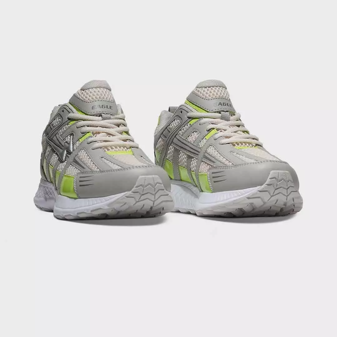 Eagle Sepatu Sneakers Lifestyle Velodrive - ABU-ABU/HIJAU