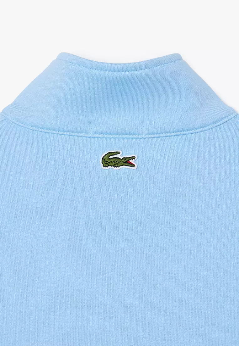 High Neck Zipped Sweatshirt