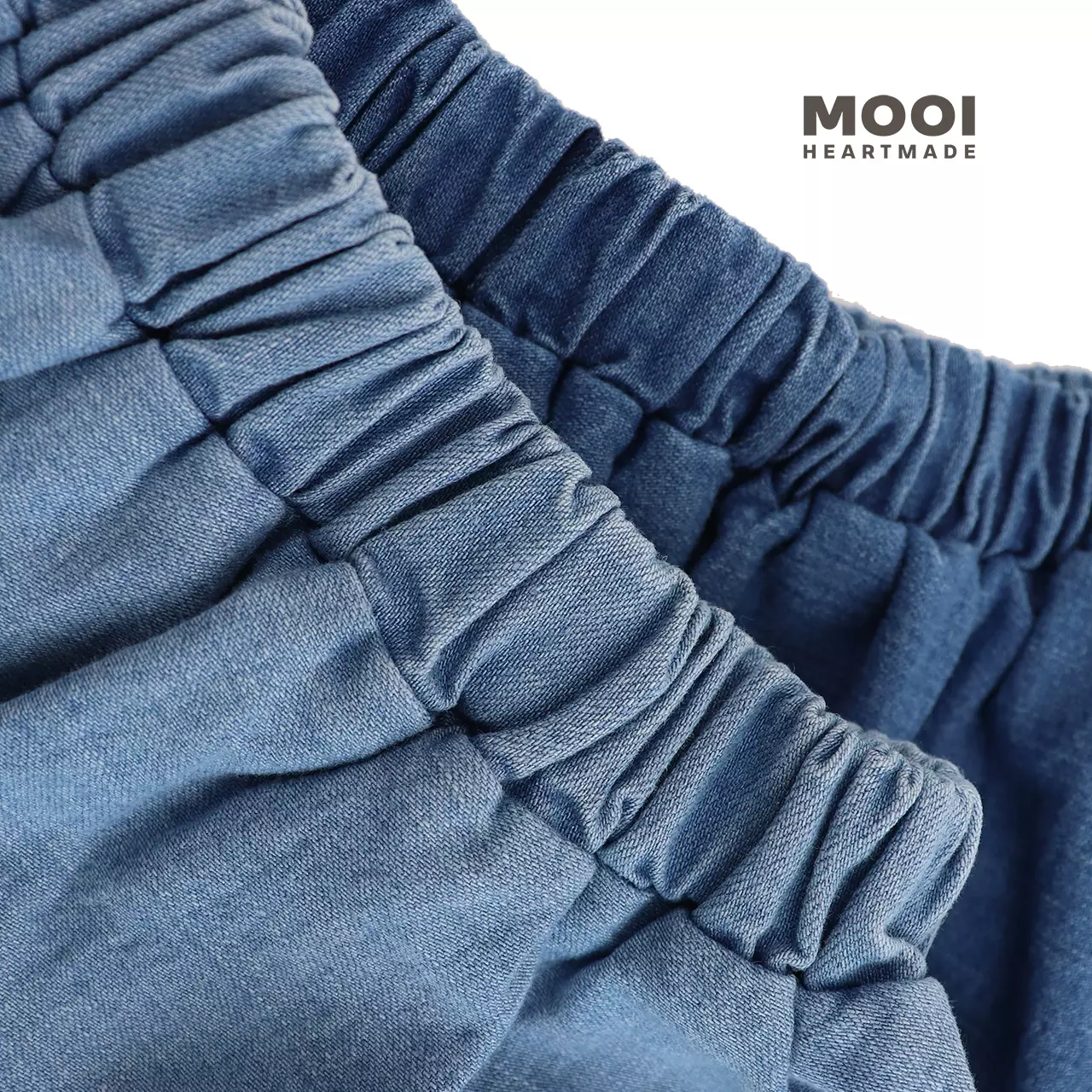 Mooi Rok Jeans Anak Perempuan Yerin Denim Skirt - Light Blue