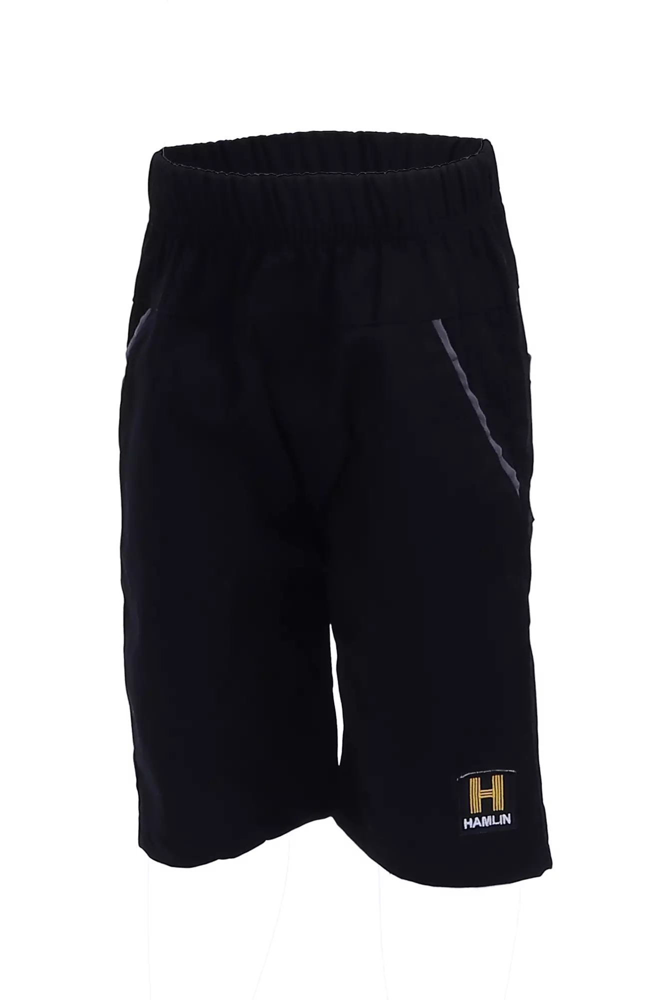 Heather Celana Pendek Kasual Anak Laki-laki Motif Polos Kids Short Pants Material Cotton ORIGINAL - Black