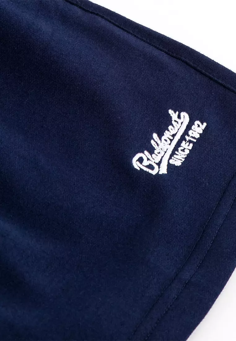 Forest Cotton Terry Casual Short Pants (15") - Seluar Pendek Lelaki - 660000 - 33Navy