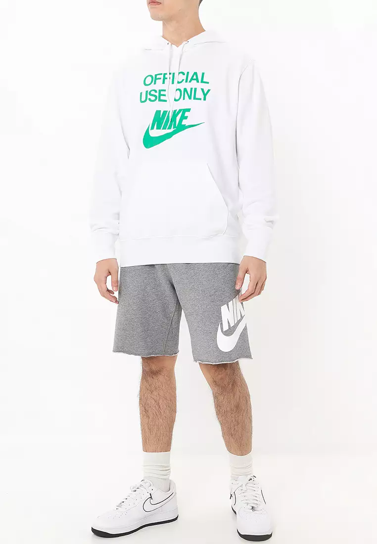 【Nike】 Club French Terry Pullover Hoodie White Buy Nike Club Fleece Men's Oversized French Terry Pullover