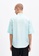 Urban Revivo blue Flap Pockets Button Up Shirts 8C58AAA79305D0GS_2