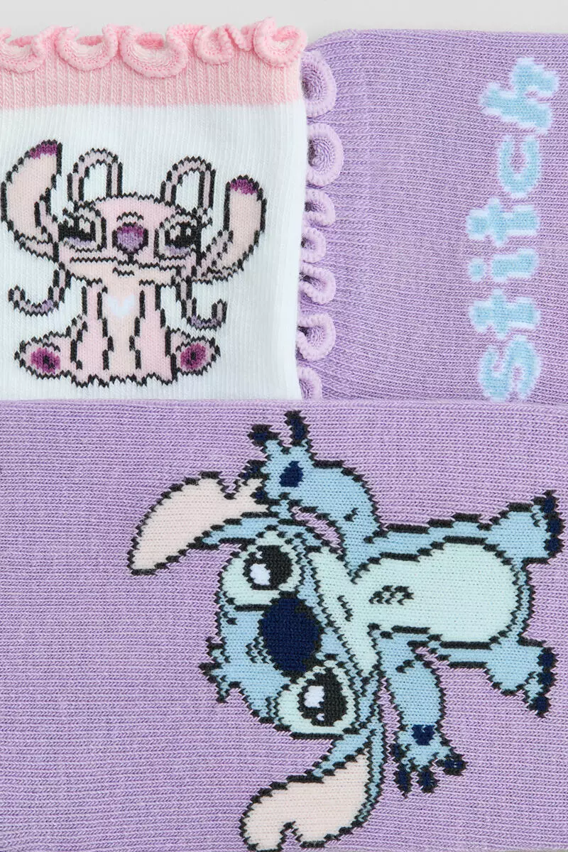 5-pack motif-detail socks
