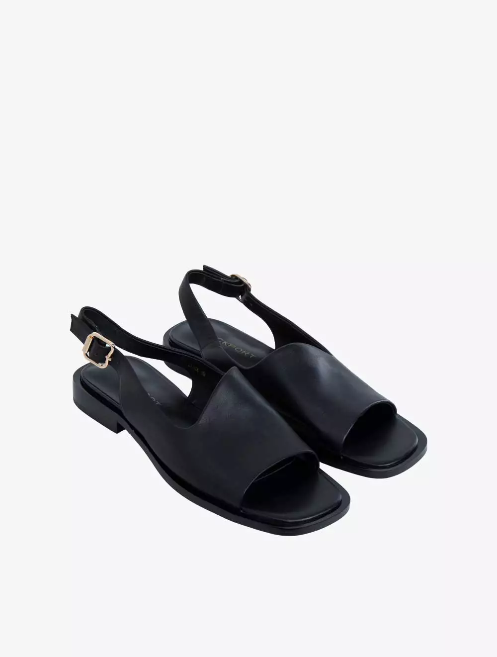 Rockport Women's MLT2501 Flat Sandals - Black