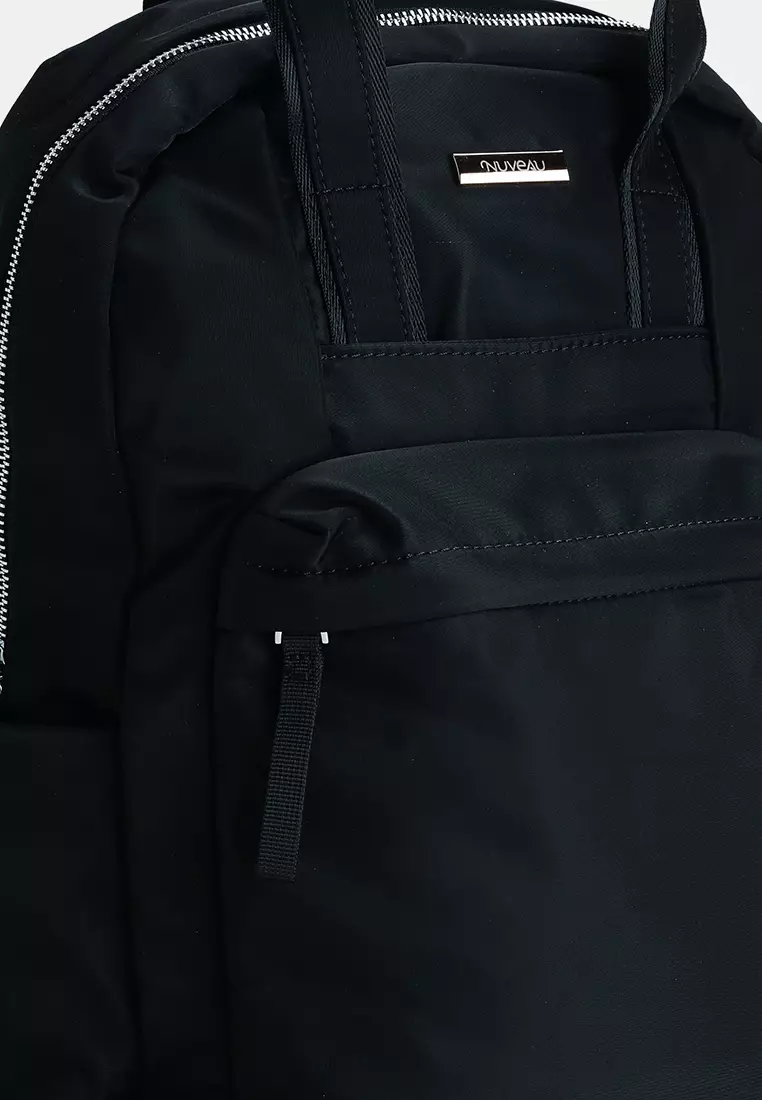 Premium Oxford Nylon Laptop Backpack with Top Handle