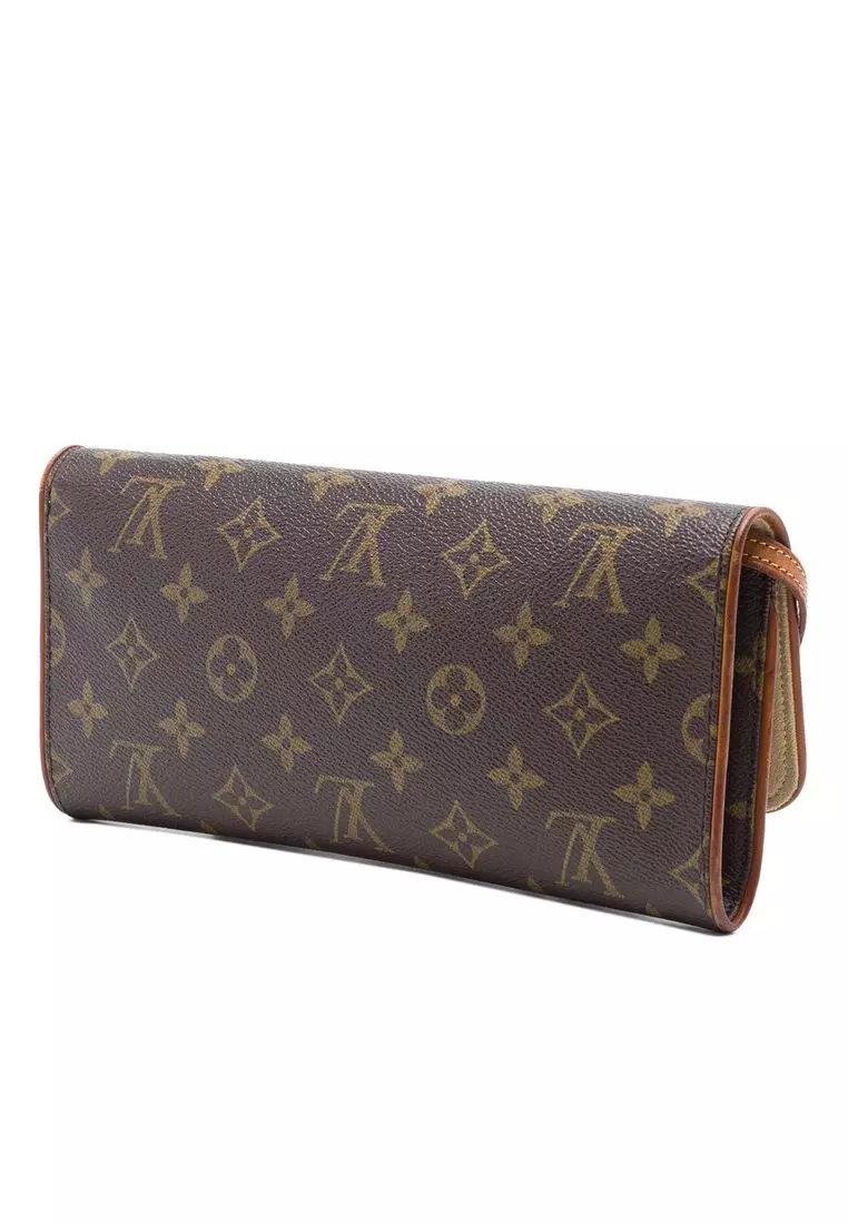 Pre-Loved Louis Vuitton Monogram Pochette Twin Gm