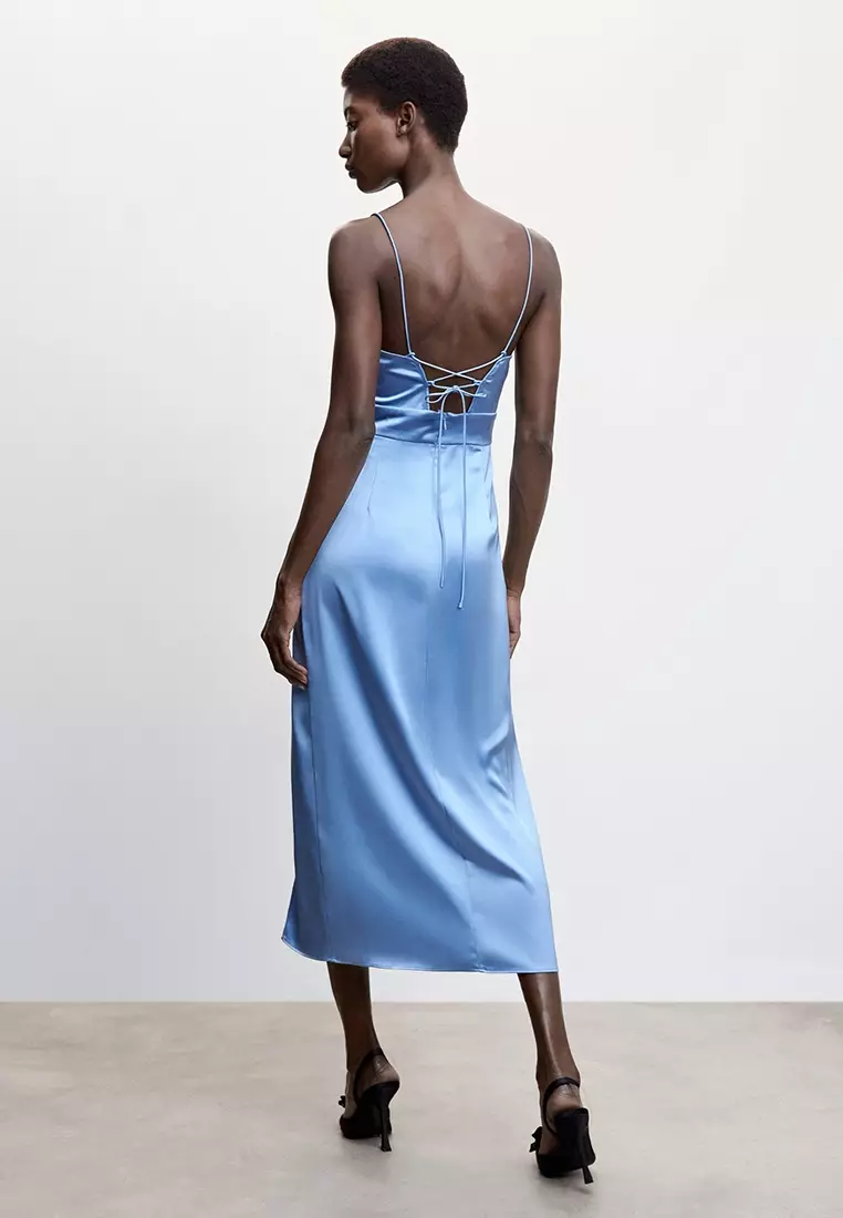 Buy Mango Satin Camisole Dress 2024 Online
