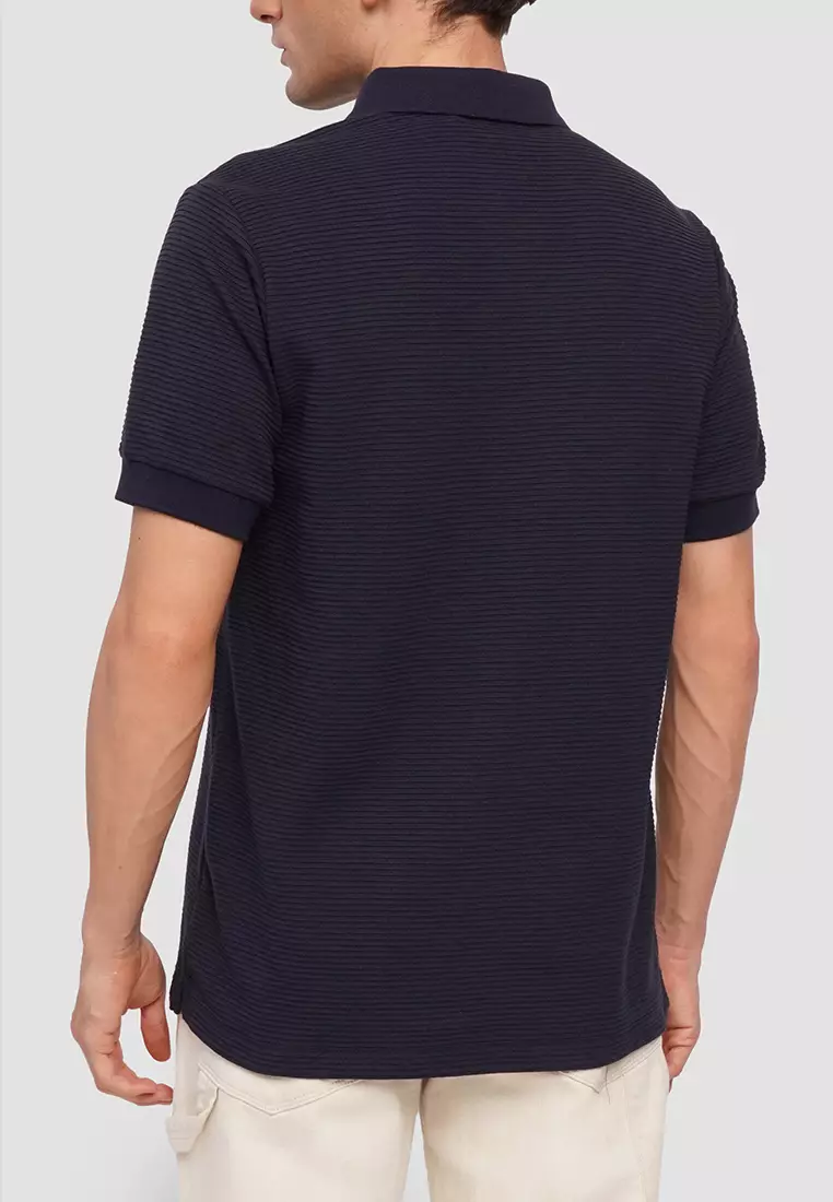 O.O.O. Textured Polo Shirt