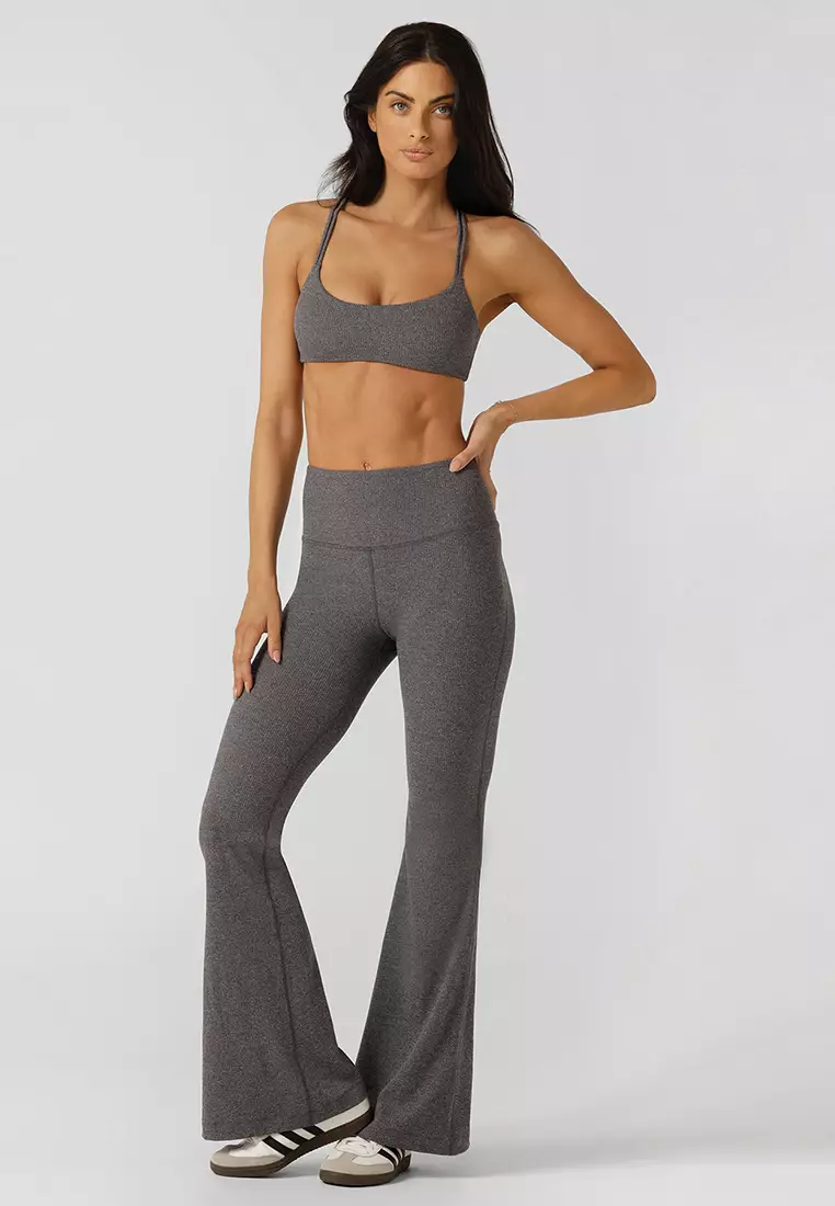 Divine Rib Flared Leggings