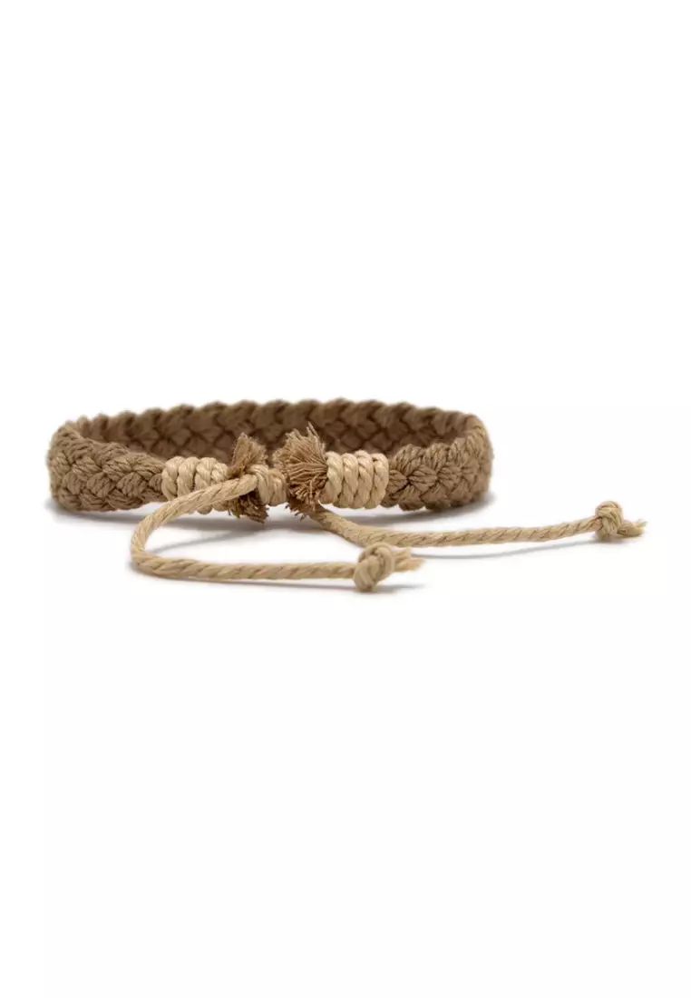 One Grocery Style Vintage Braided Rope Bracelet (OGKJBR16009) 2024, Buy  One Grocery Style Online
