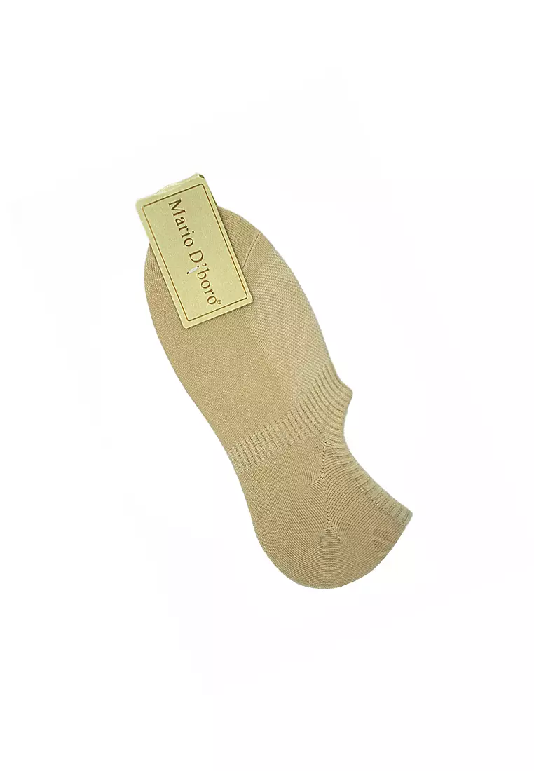 Mario D' Boro Accessories Ladies Foot Socks Beige