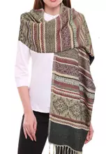 Black, Beige & Maroon