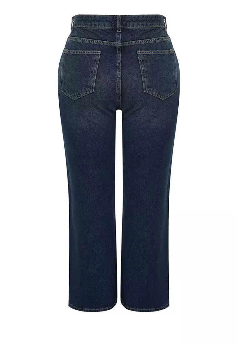 Plus Size Wide Leg Jeans