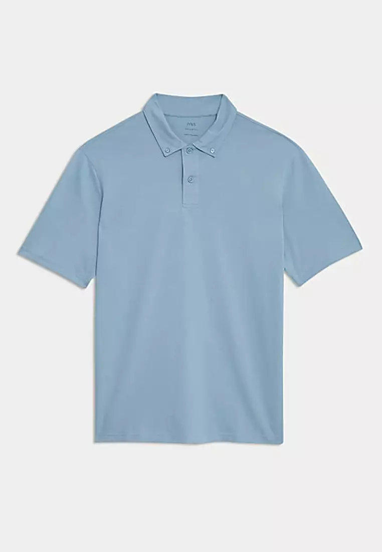 Pure Cotton Jersey Polo Shirt