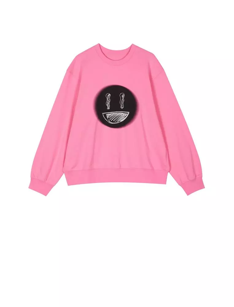 JNBY Women's Graphic Print Loose Hoodie