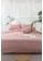 Milliot & Co. pink Ema Printed K 4-pc Fitted Sheet Set B4216HL0F2DA6BGS_3