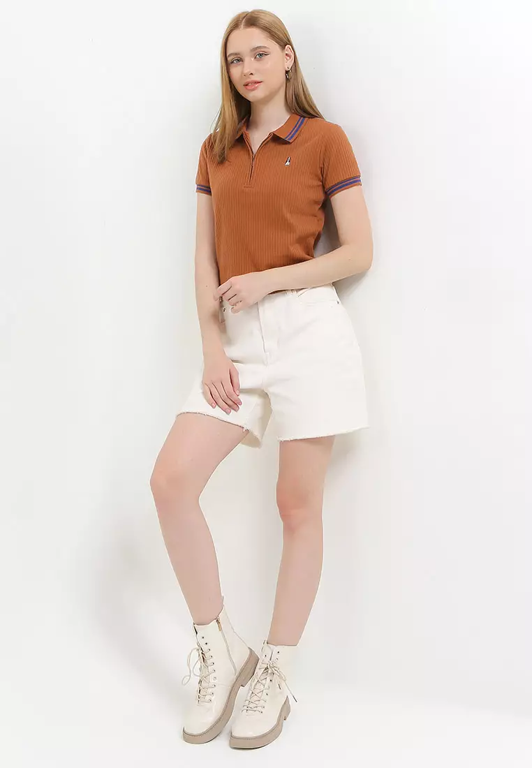 Sersi Polo Zipped Polo Shirt