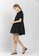 TAV black [Korean Designer Brand] Volume Puffy Mini Dress - Black F8F2CAA6AA0084GS_2