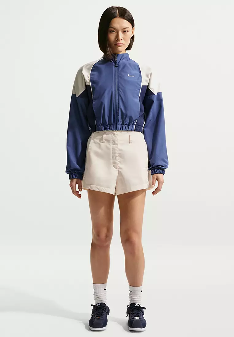Sportswear High-Waisted Satin Women's Hot Shorts