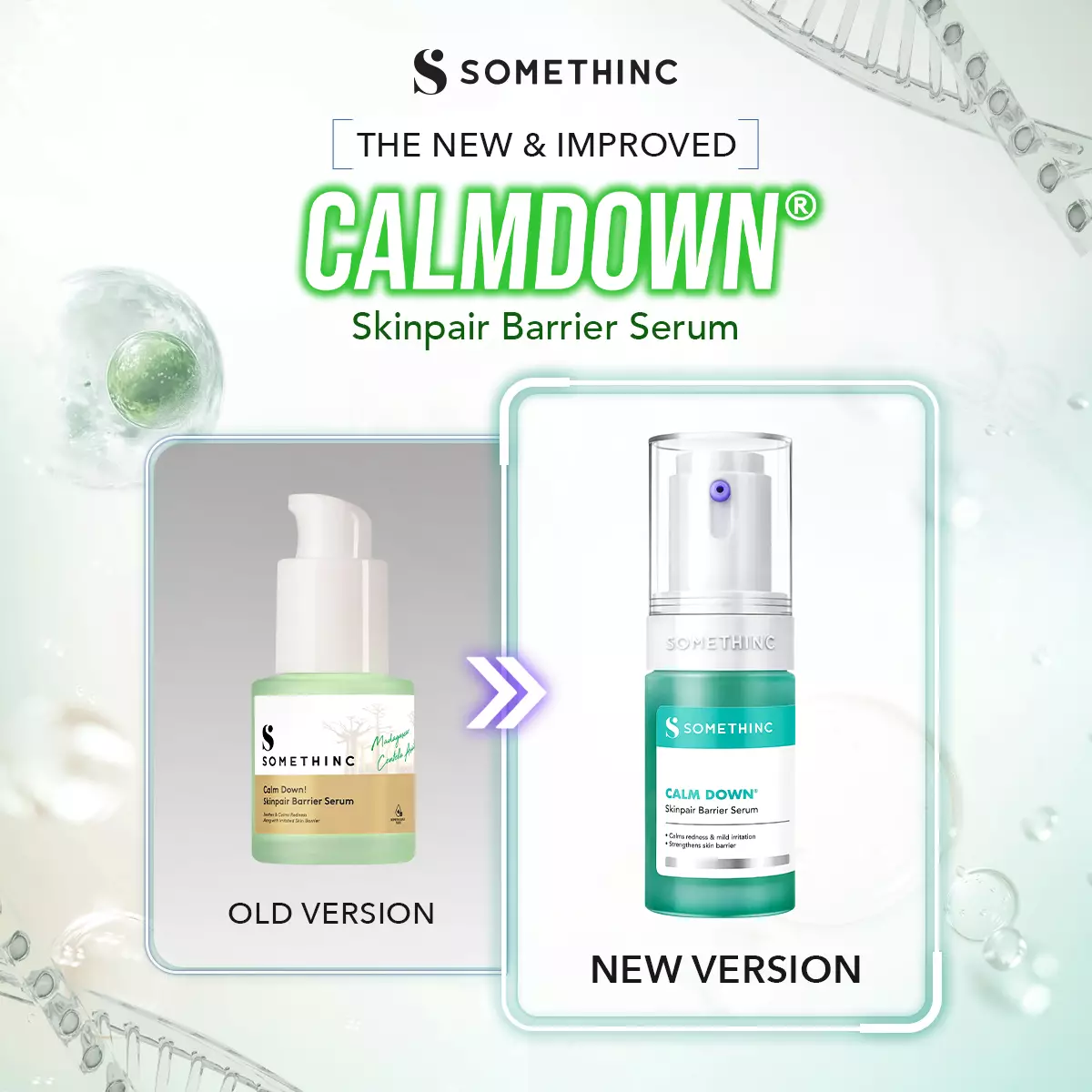 SOMETHINC Calm Down! Skinpair Barrier Serum - (Skin Barrier, Kulit Sensitif, Kulit Iritasi)