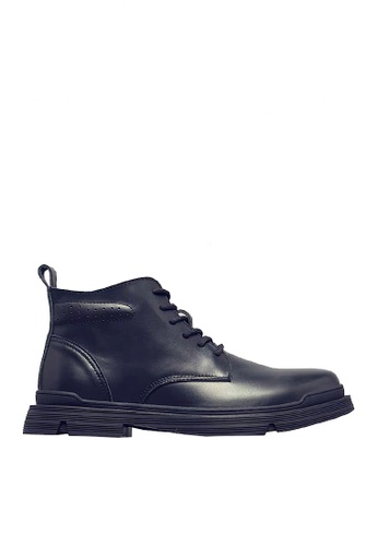 Twenty Eight Shoes black VANSA  Vintage Leather Mid Boots VSM-B62212 FB063SH7724D30GS_1