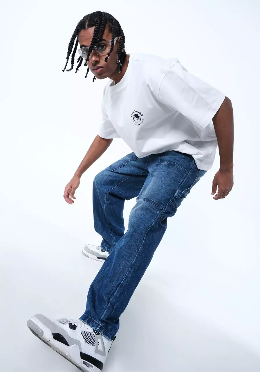 Celana Jeans Carpenter Mason Dark Blue