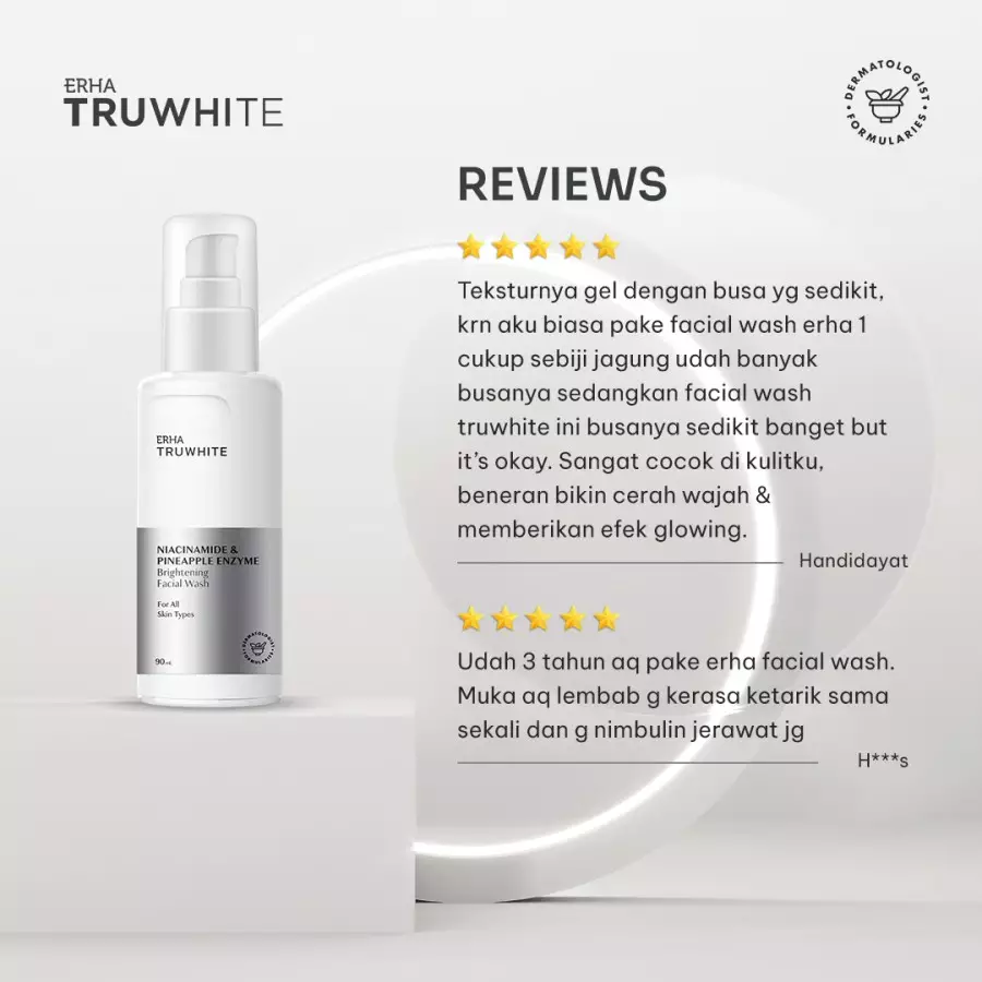 ERHA Truwhite Brightening Facial Wash 90 ml