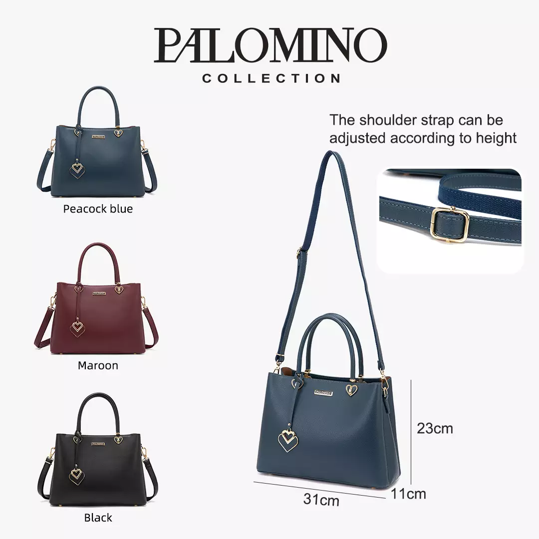 Palomino Movan Handbag Wanita Warna Maroon