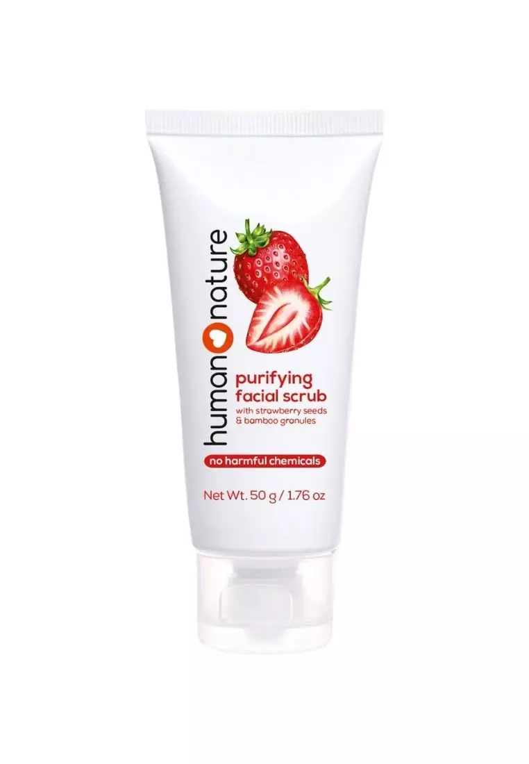 Purifying Facial Scrub with Strawberry Seeds 50g
