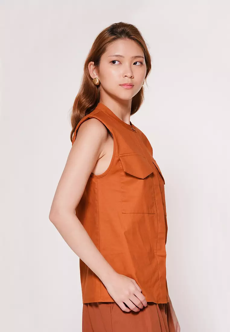 Archie Sleeveless# Top