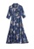 Twenty Eight Shoes blue VANSA Vintage Tencel Print Denim Dress VCW-Bd82265 4B6B9AAA11CF97GS_4