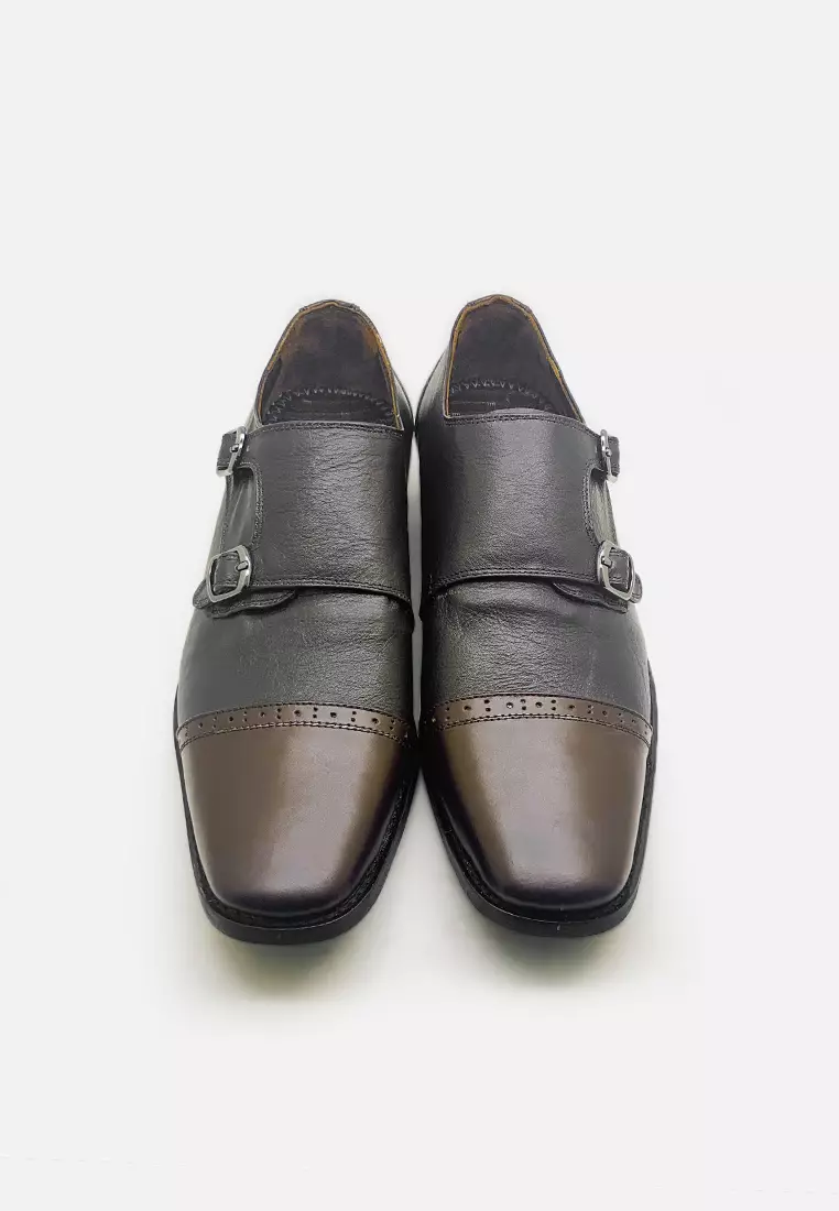 Lukas Men Formal Shoes Monk Strap