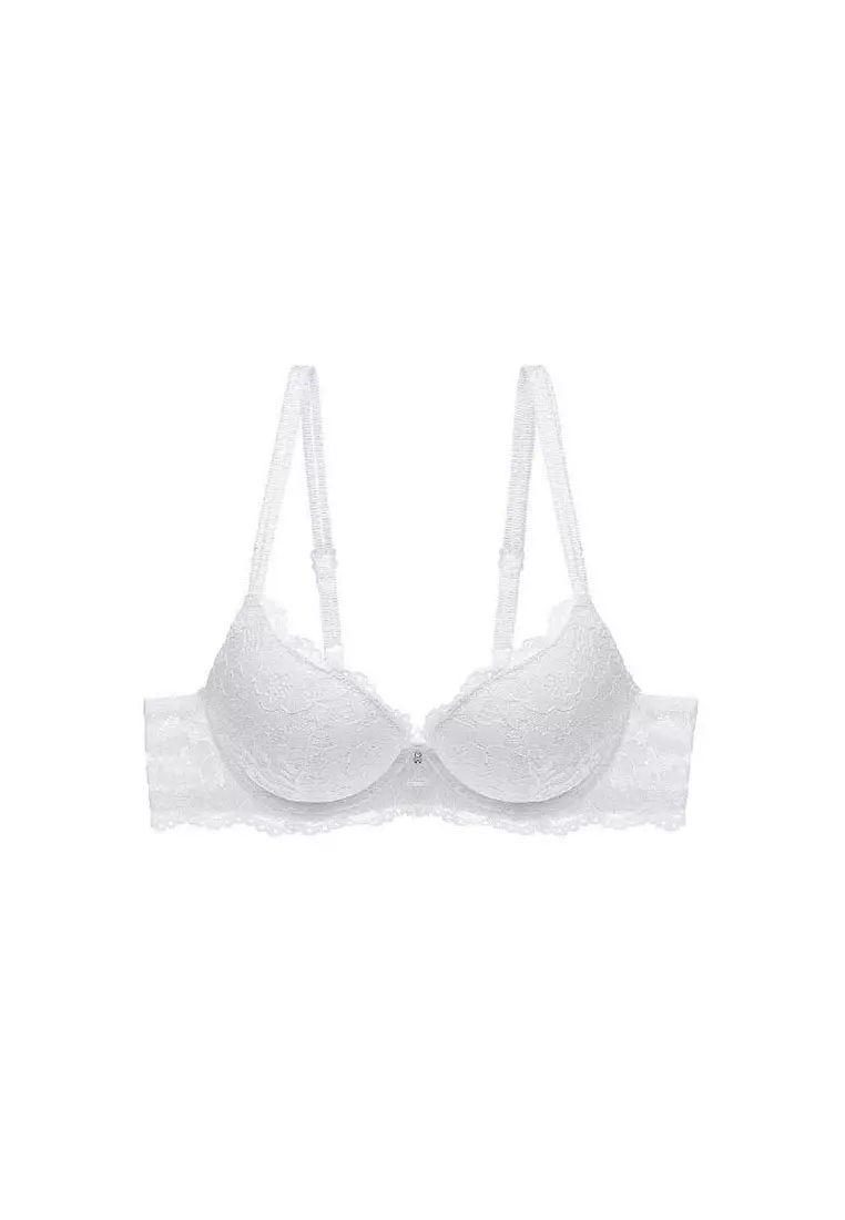 Buy ZITIQUE Sexy Lace Lingerie Set (Bra And Panty) - White 2024 Online ...