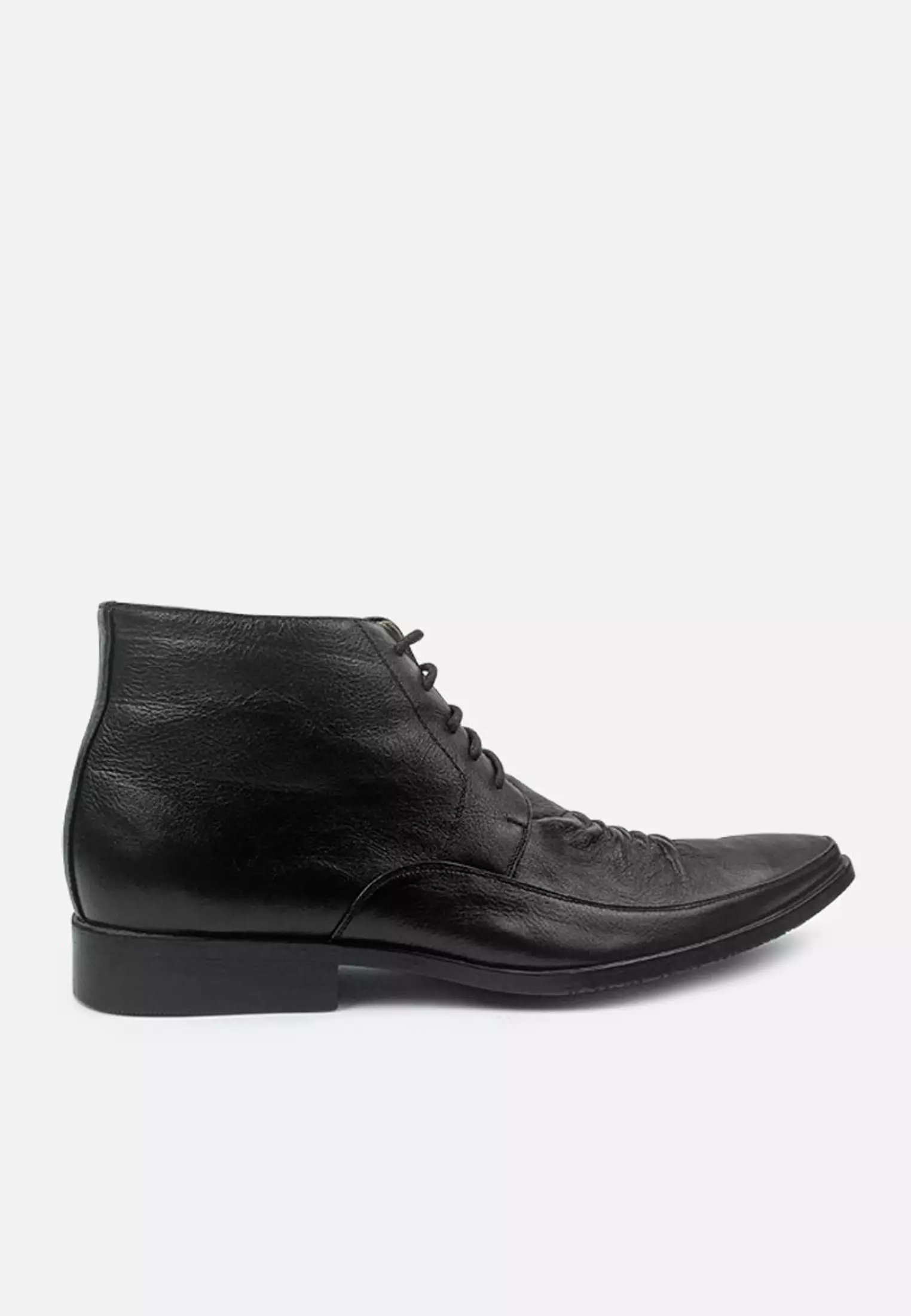 Joe Men Formal Ankle Boots Lace Up Cow Leather
