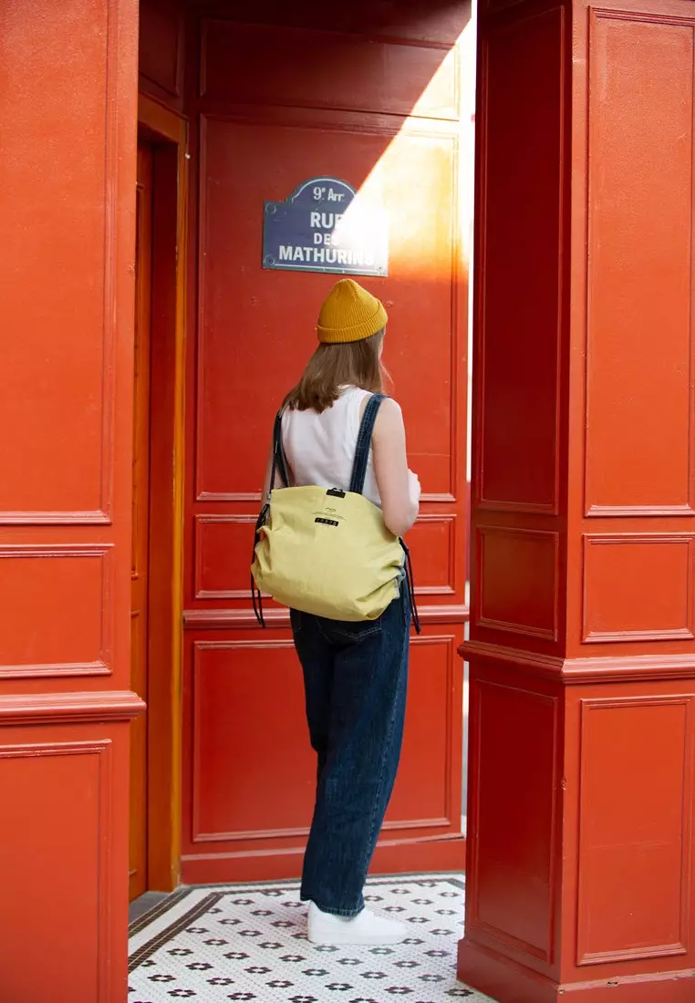 NIID ST@TEMENT S7 Tote Bag︱雙面雙色 - 淺灰色 & 奶黃色