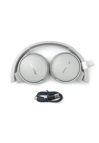 Jual Pioneer Pioneer Bluetooth Headphone Se S3bt Garansi Resmi Ims 1 Tahun Warna Abu Abu Original Zalora Indonesia